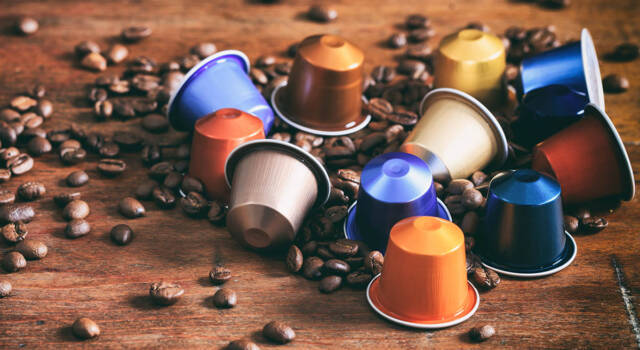 Gioielli creati da Capsule Nespresso Riciclate
