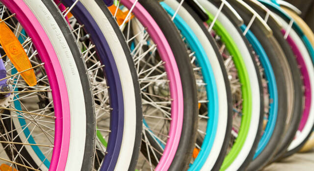 Come riciclare in Modo creativo i Copertoni delle Biciclette