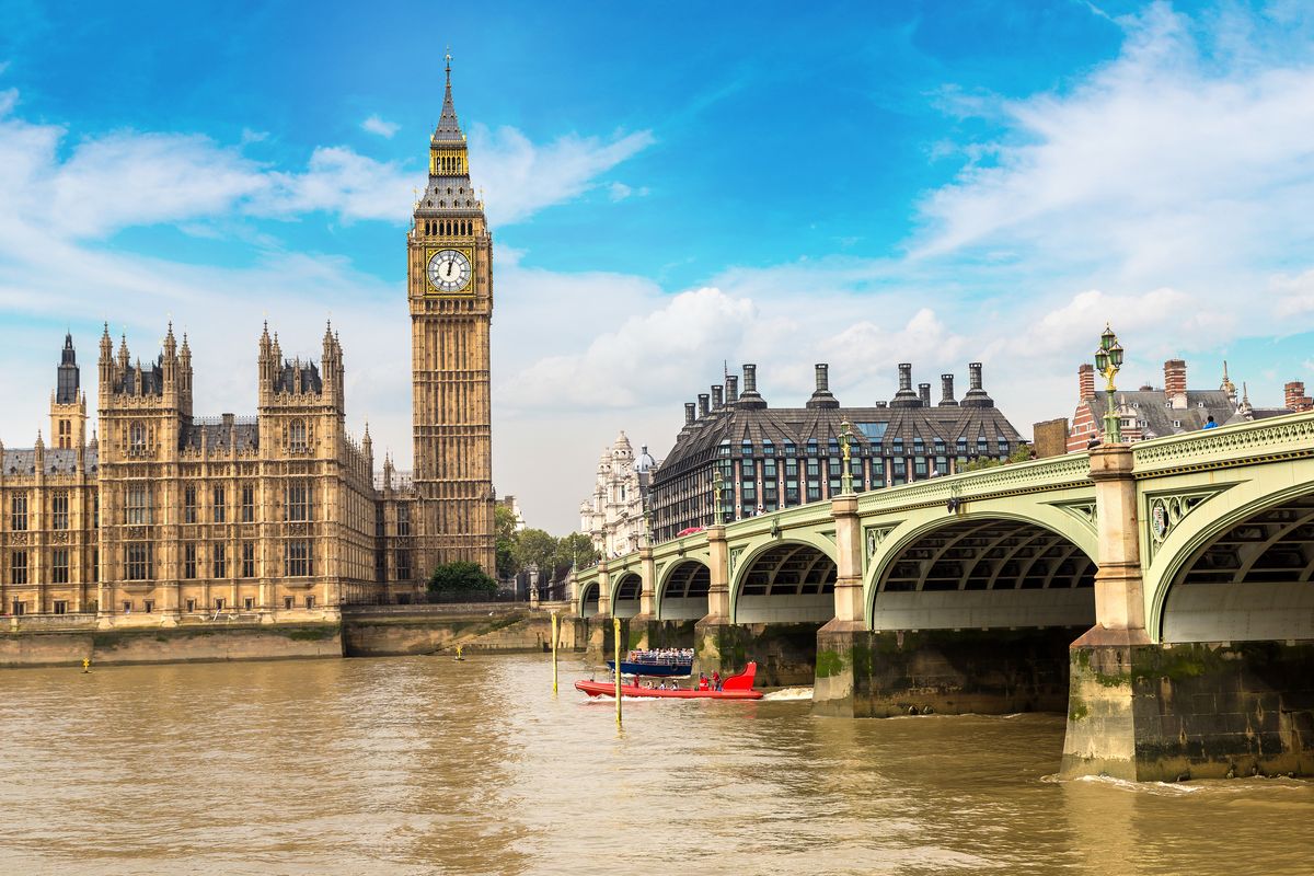 Inghilterra Londra Panorama BigBen