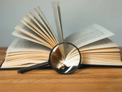 dizionario lente ingrandimento