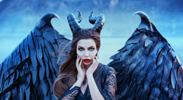 Trucco da Maleficent Halloween