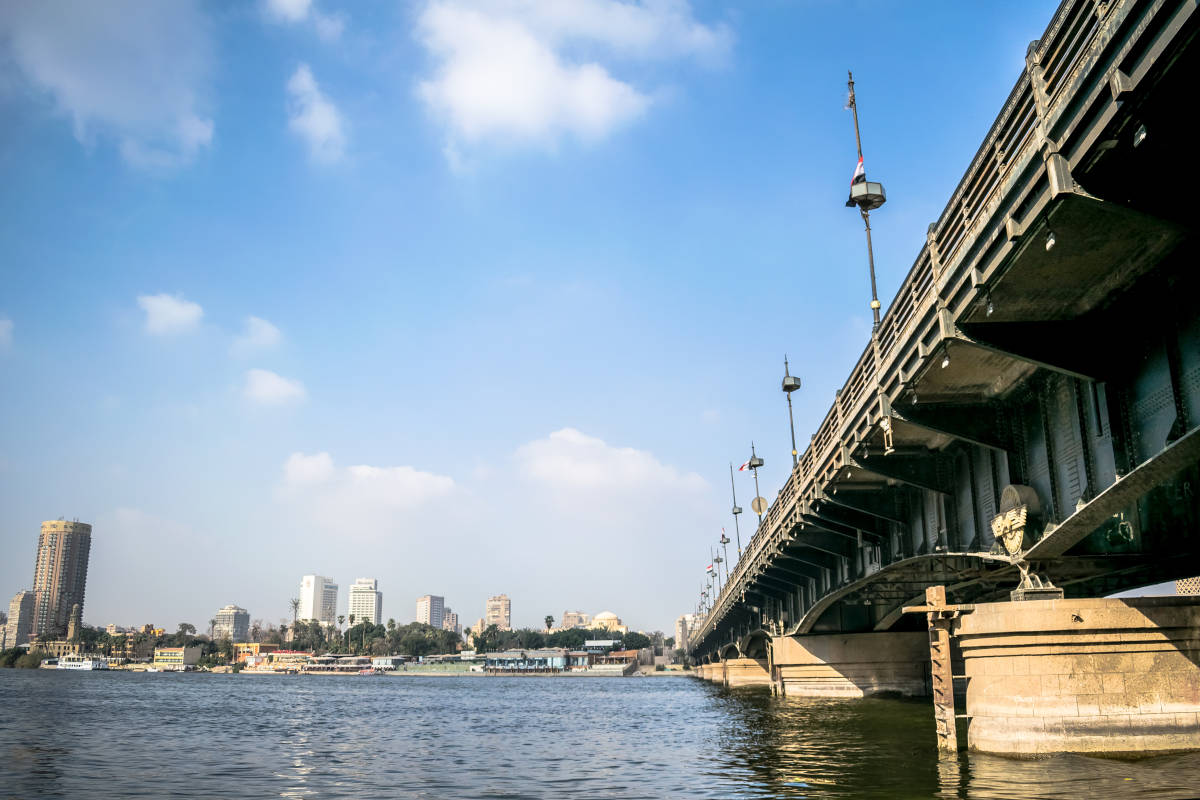 Ponte Qasr El-Nile Cairo Egitto