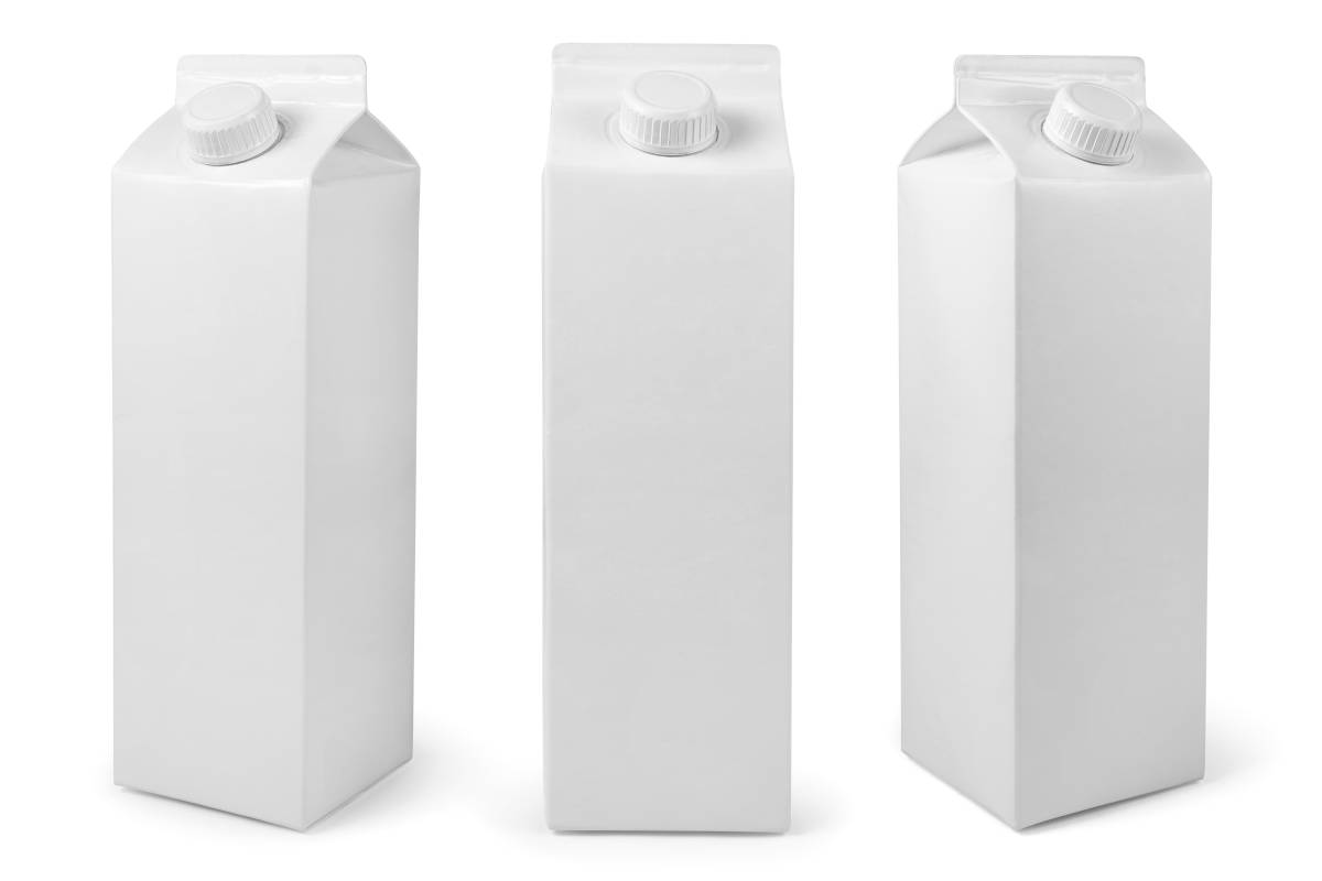 bricco cartone latte