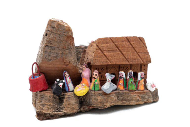 Statuine del presepe fai da te per bambini