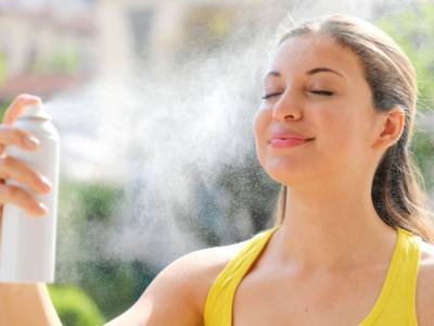 donna spray rinfrescare