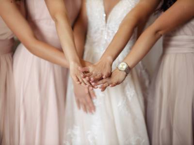 sposa damigelle abiti