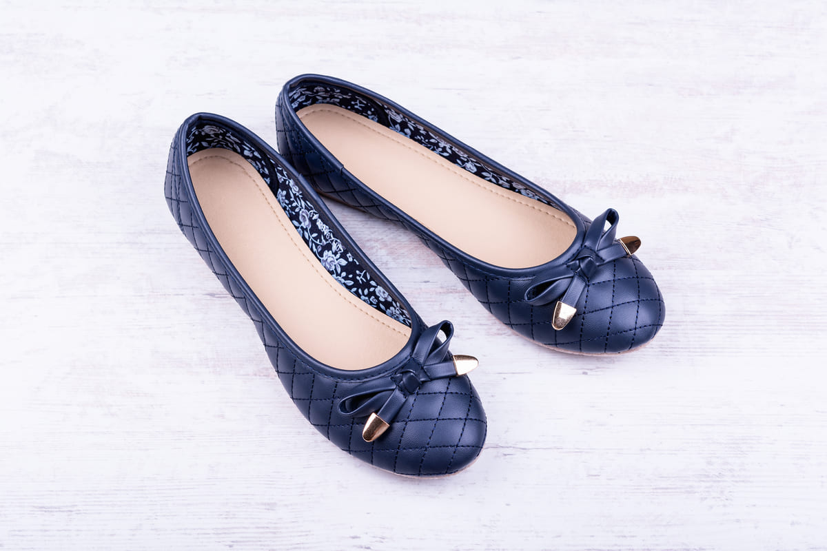 ballerine donna blu