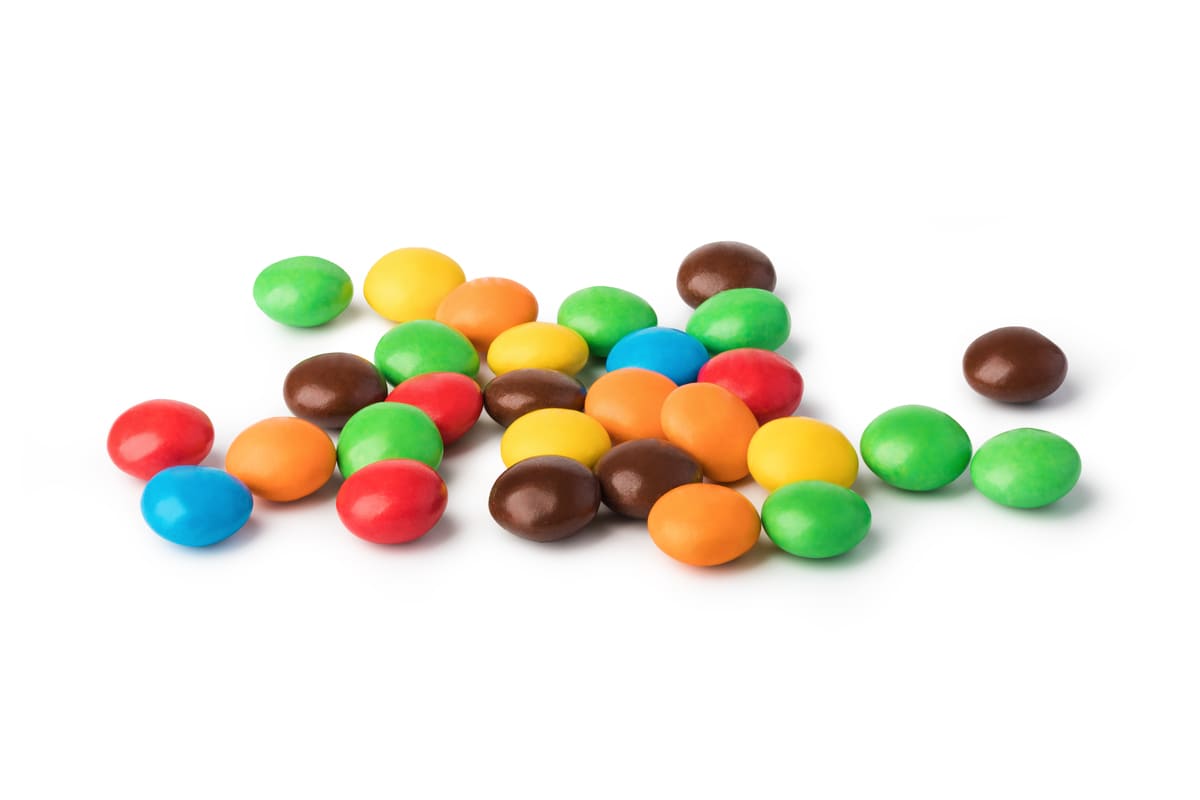 confetti colorati cioccolato