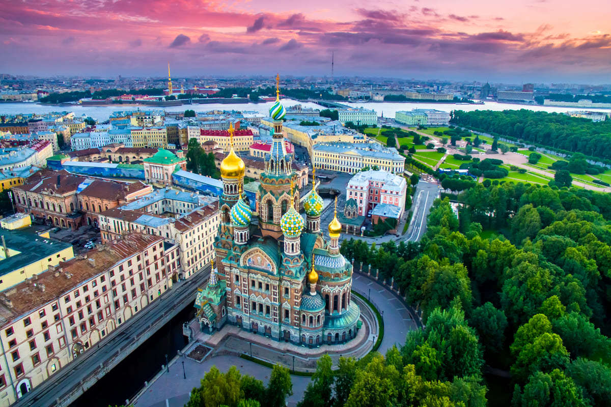 San Pietroburgo panoramica