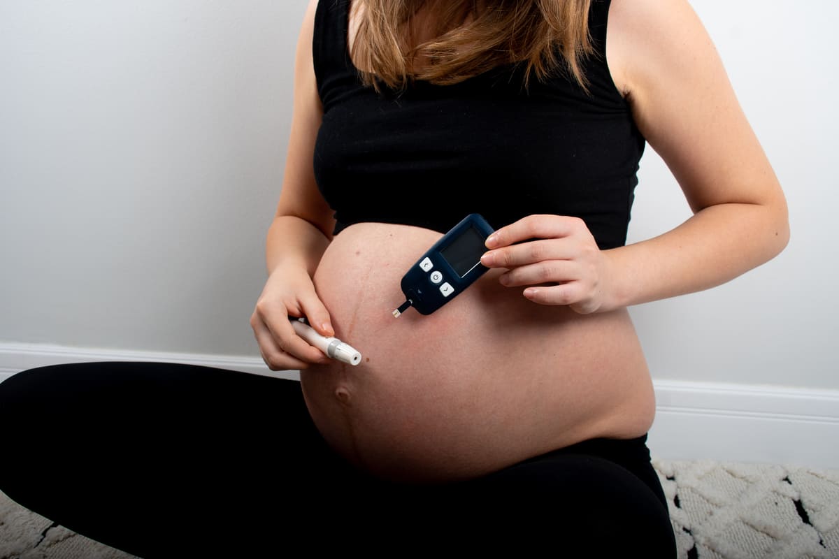 donna gravidanza curva glicemica