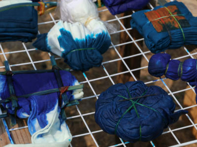 tingere tessuto tecnica shibori