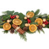 Come fare decorazioni natalizie per le porte con le arance essiccate