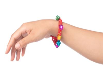 braccialetto plastica donna