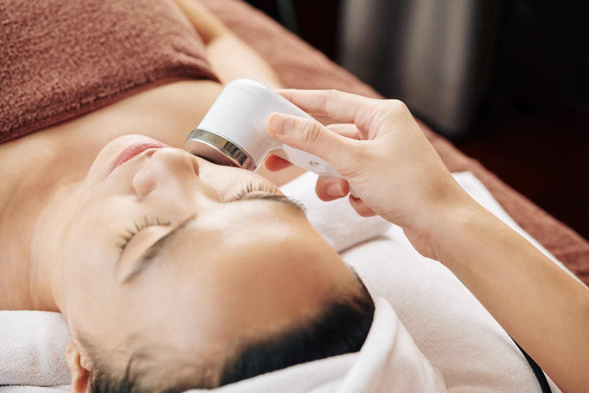 micromassaggio viso relax