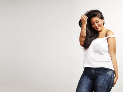 ragazza taglia curvy