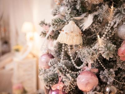 addobbi albero shabby chic