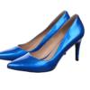 scarpe decollete blu elettrico