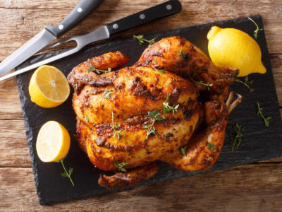pollo arrosto con limone