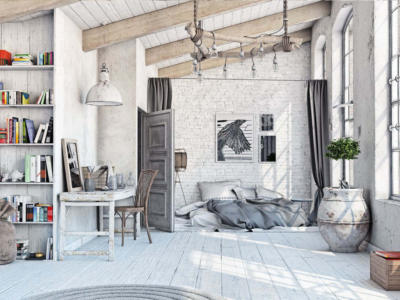 Mobili ufficio shabby chic