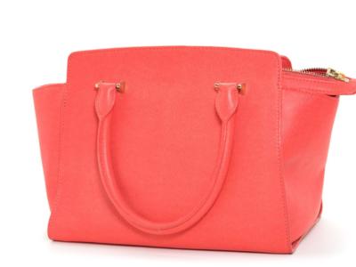 borsa rosso corallo