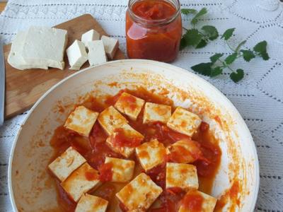 Tofu pizzaiola