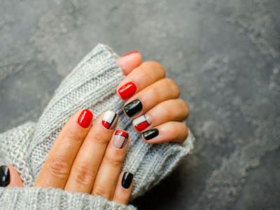 colori unghie nail art negative space