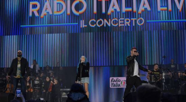 Radio Italia Live (Milano), per Marco Mengoni si ferma persino la pioggia