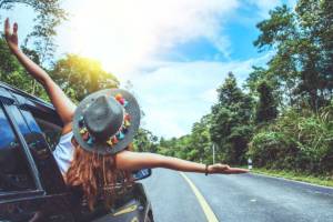 Viaggio in auto vacanze
