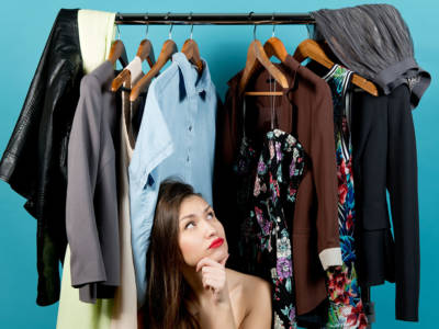 Donna Dubbio Vestiti Abbinare