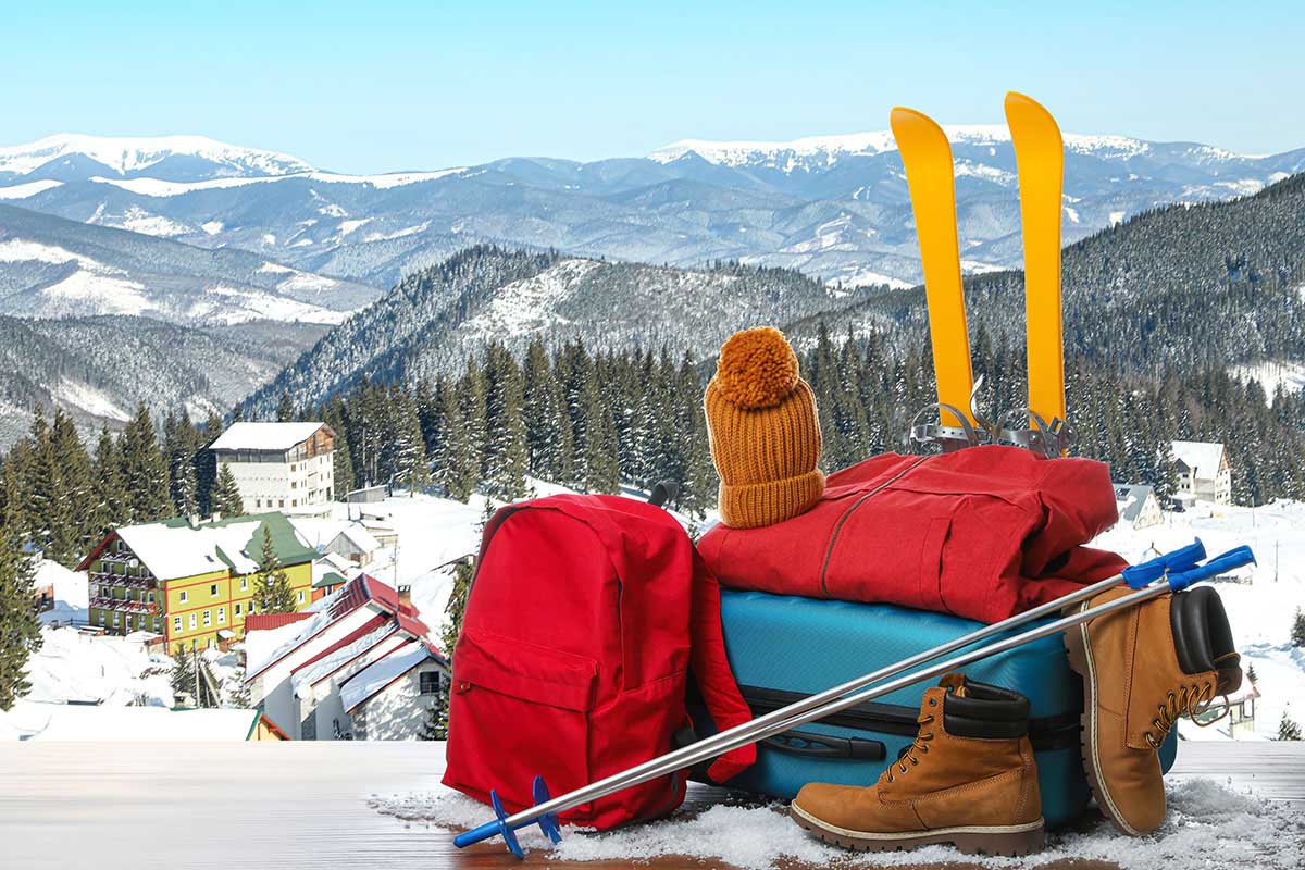 Montagna Valigia Attrezzatura