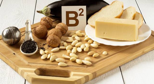 Vitamina B2: gli alimenti che la contengono