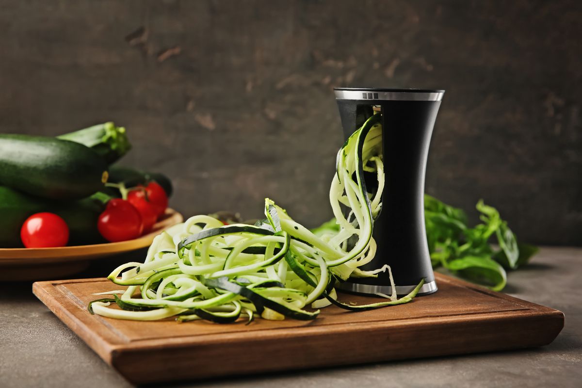 Zoodles affettatore a spirale zucchine
