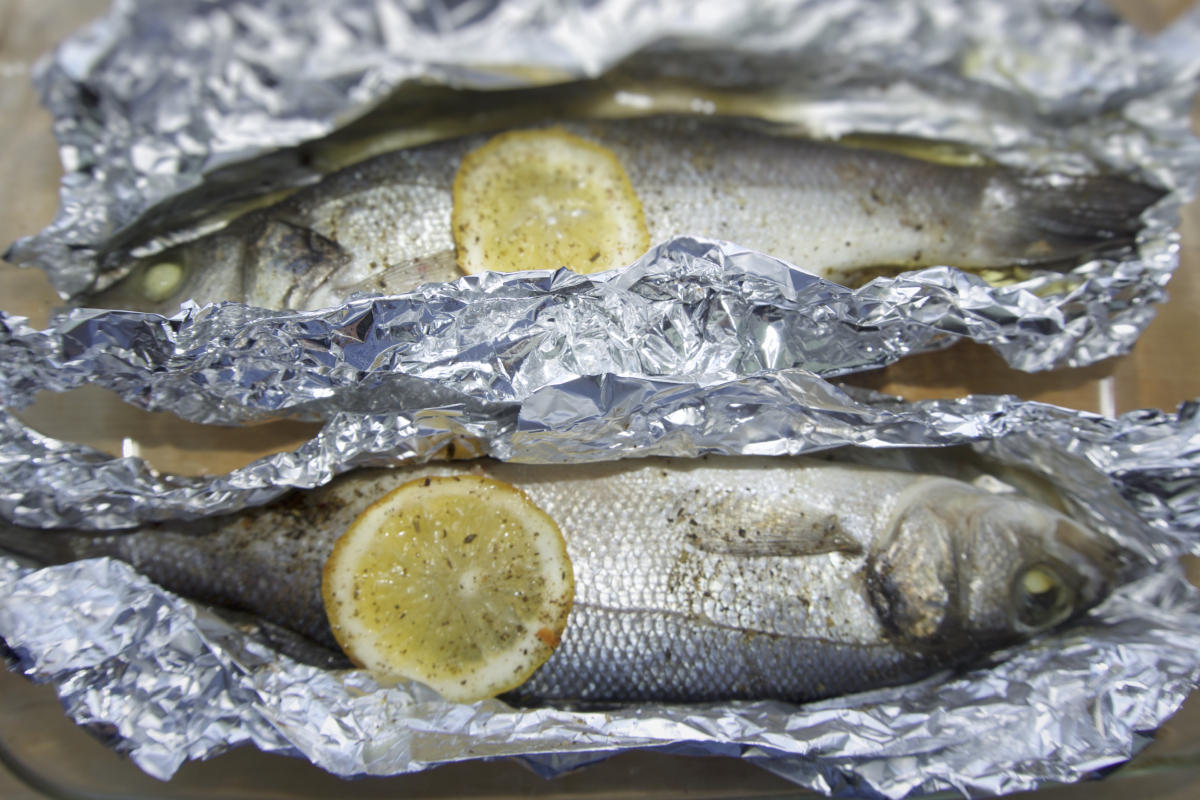 branzino al cartoccio