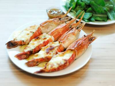 gamberoni gratinati al forno