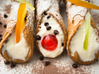 Cannoli Siciliani Ricotta Dolce