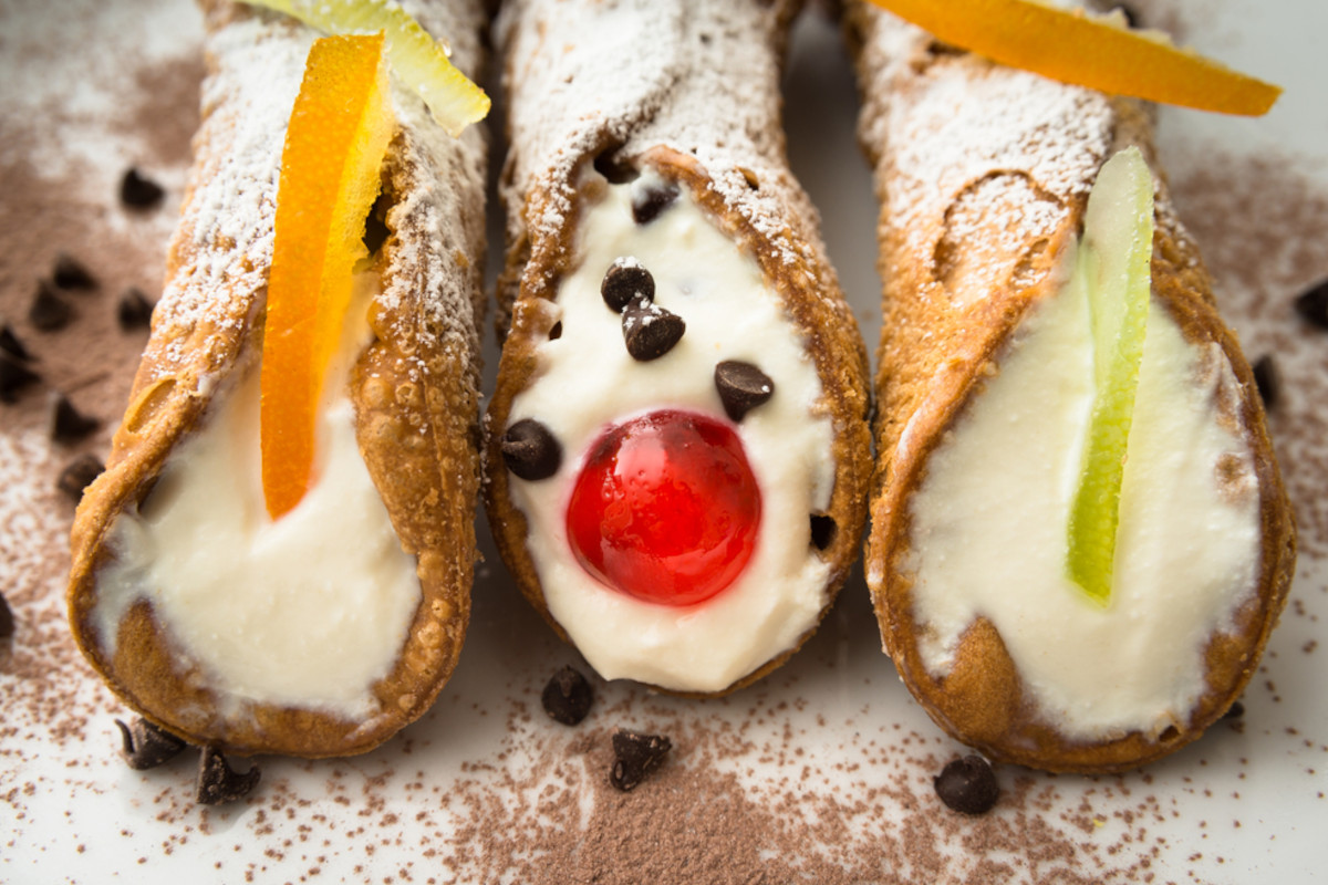 Cannoli Siciliani Ricotta Dolce