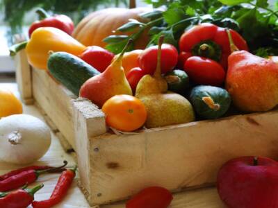cassetta legno frutta verdura