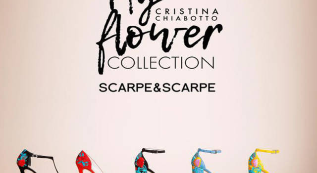 Cristina Chiabotto per Scarpe &#038; Scarpe: arriva la capsule My Flower Collection