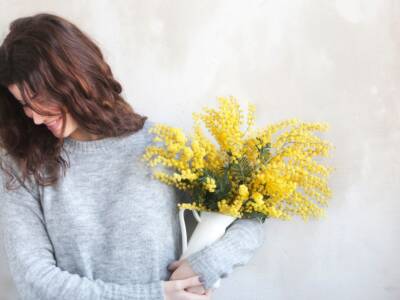 festa della donna mimosa