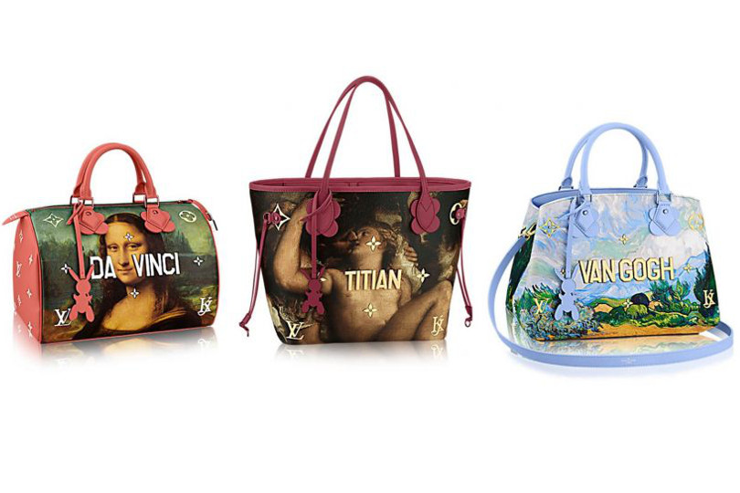 Louis Vuitton e Jeff Koons