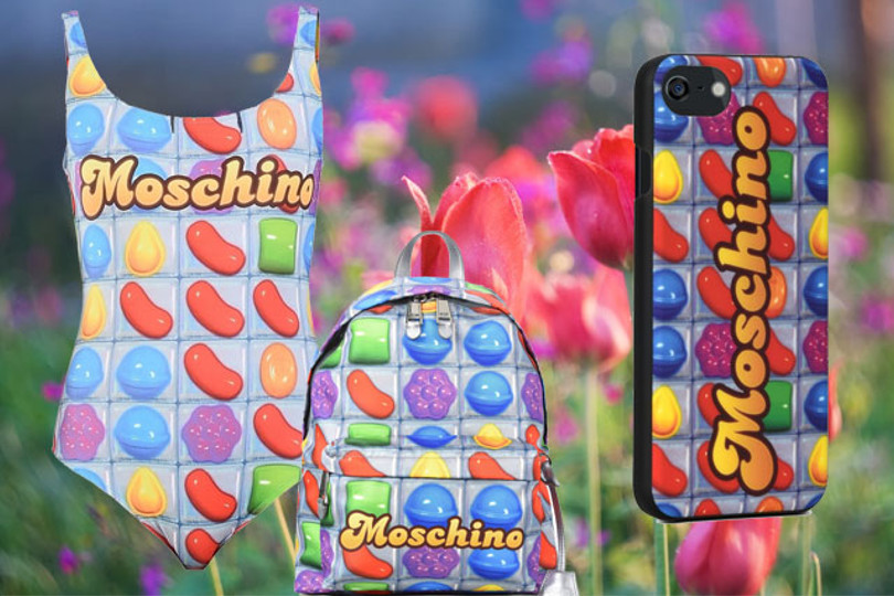Moschino e Candy Crush