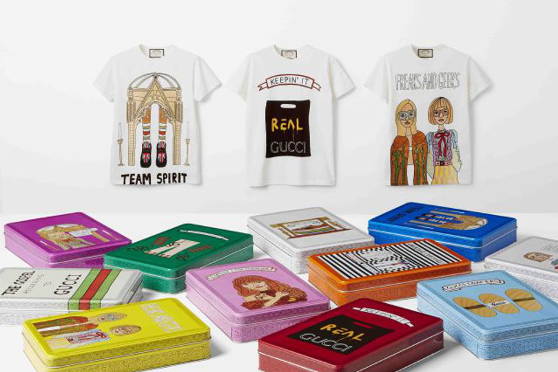 Gucci e Angelica Hicks