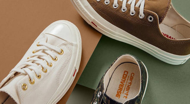 Converse e Carhartt Wip: limited edition di sneakers streetwear Chuck 70