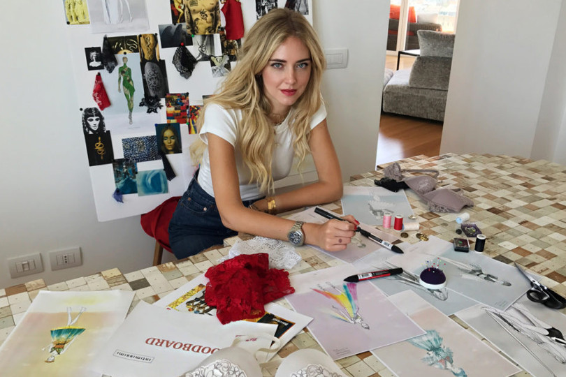 Chiara Ferragni per Intimissimi