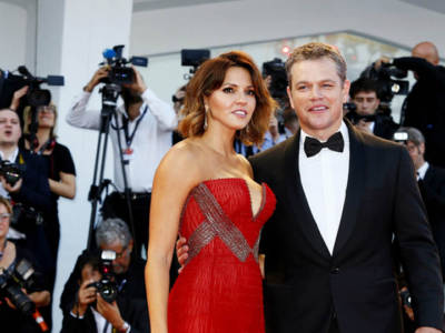 MATT DAMON E LUCIANA BARROSO
