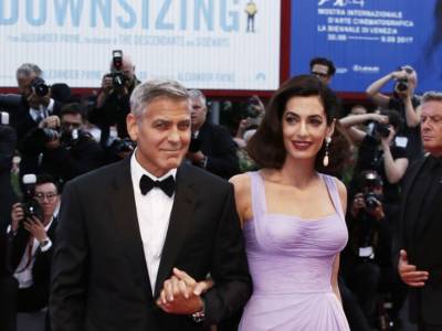 GEORGE CLOONEY AMAL ALAMUDDIN