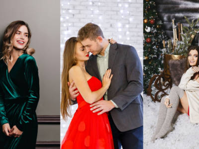 Outfit di Natale per una cena romantica