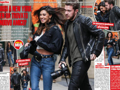 Belen Rodriguez e Timur Emek