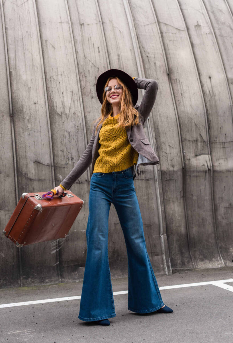 Jeans flare outfit