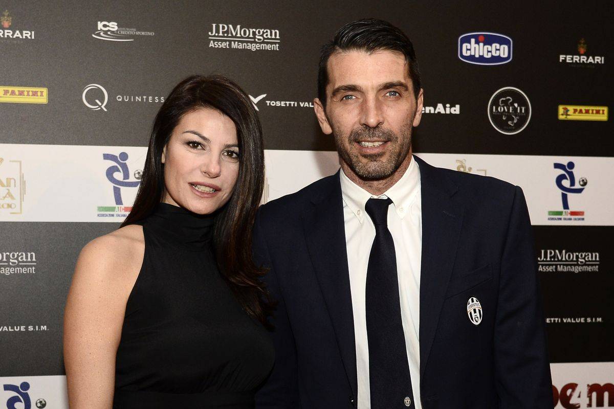 Ilaria D'Amico e Gianluigi Buffon